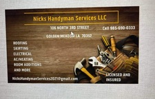 Avatar for Nicks Handyman Services, LLC