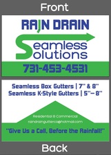 Avatar for Rain Drain Seamless Gutters