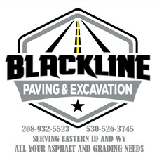 Logo for Blackline Paving & Excavation Inc