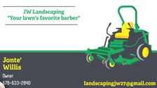 JW Landscaping logo