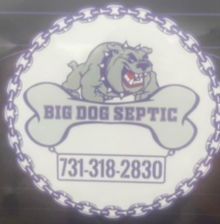 Logo for Big Dog Septic