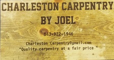 Logo for Charleston Carpentry by Joel