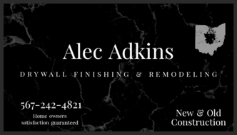 Alec Adkins Drywall Finishing & Remodeling logo