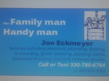 Logo for The Family Man Handyman