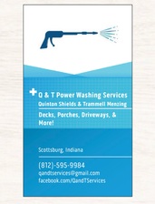 Logo for Q&T Power Washing Services