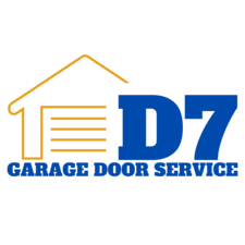 Logo for D7 Garage Door Service