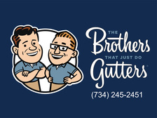The Brothers That Just Do Gutters logo