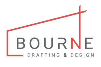 Bourne Drafting & Design logo