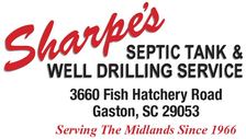 Logo for Sharpe's Septic Tank & Well Drilling