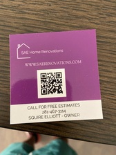 Logo for SAE Renovations