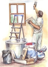 Logo for Jerrit Pezzano Painting