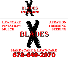 Blades Landscaping & Lawncare logo