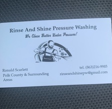 Logo for Rinse And Shine