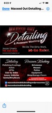 Maxxed Out Detailing And Pressure Washing logo