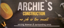 Archie's Construction logo