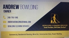 Bowlding's Cleaning Services logo