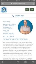 Logo for All Clear Services - Unlicensed Contractor