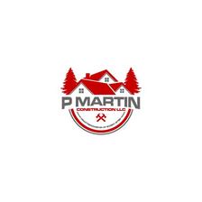 Logo for P Martin Construction, LLC