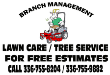 Logo for Branch Management Lawn Care and Landscaping