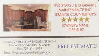 Five Stars J&D Granite Maintenance Inc logo