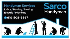 Avatar for Sarco Handyman - Unlicensed Contractor