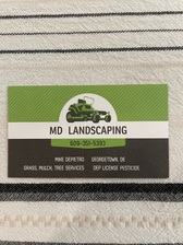 Logo for MD Landscaping