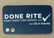 Logo for Done Rite Home Inspection Service