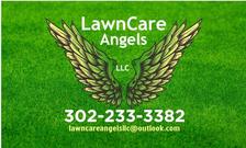 Logo for LawnCare Angels