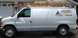 R & A Langevin Electric Company logo