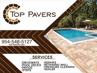 Top Pavers USA logo
