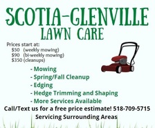 SCOTIA GLENVILLE LAWN CARE logo