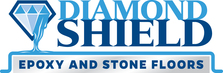Logo for DiamondShield epoxy floors