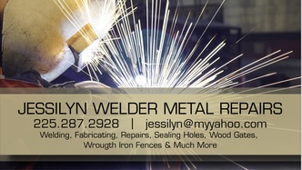 Jessilyn Welding and Metal Repair, and Fence Services logo