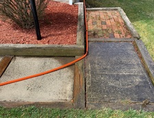 Logo for Aquidneck Power Washing