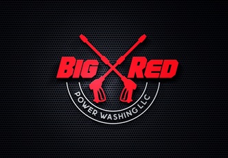 Big Red Power Washing logo