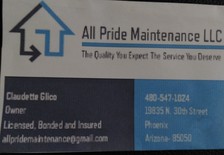 Logo for All Pride Maintenance