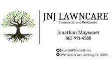 Logo for JNJ Lawn Care and More LLC