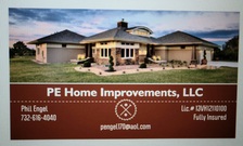 Logo for PE Home Improvements, LLC
