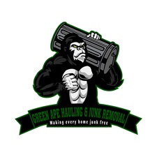 Logo for Green Ape Hauling & Junk Removal