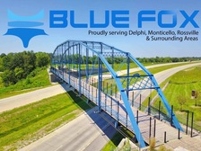 Logo for Bluefox Heating and Cooling Delphi