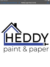 Logo for Heddy Paint & Paper