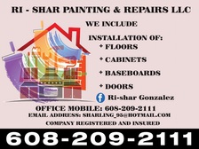 Logo for RI-Shar Painting & Repairs LLC