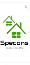Logo for Specons-Unlicensed Contractor