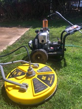 Logo for Plaza Pressure Washing LLC