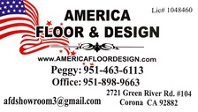 Logo for America Floor & Design
