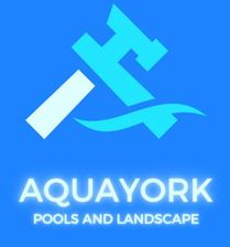 Aquayork Pools and Landscape logo
