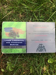 Lance Landscape and Handyman Service logo