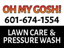 Logo for Oh My Gosh Lawn Care & Pressure Wash
