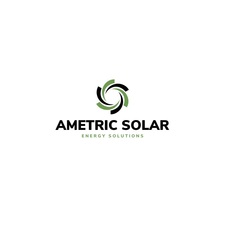 Logo for AMETRIC ROOFING & SOLAR LLC