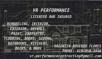 VR Performance Contracting logo